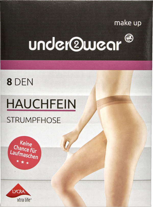 Bild 1 von under2wear extra longlife Strumpfhose 8den make-up M (40/42)