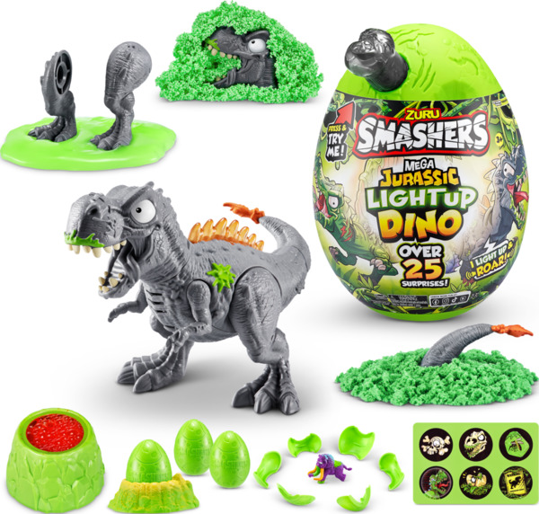 Bild 3 von Zuru Smashers - Jurassic Light Up Dino Ei