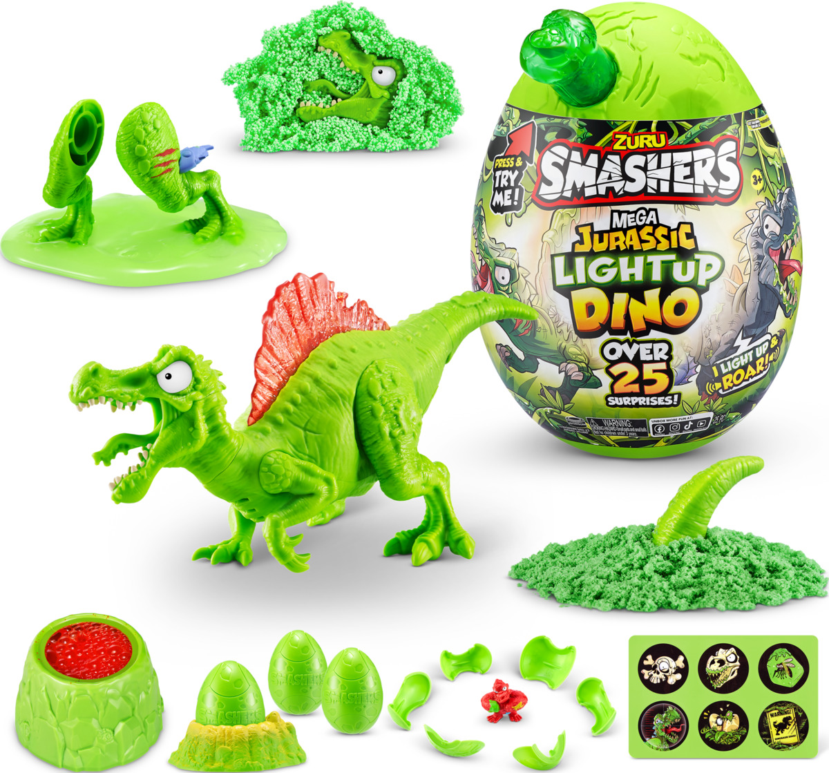 Bild 2 von Zuru Smashers - Jurassic Light Up Dino Ei