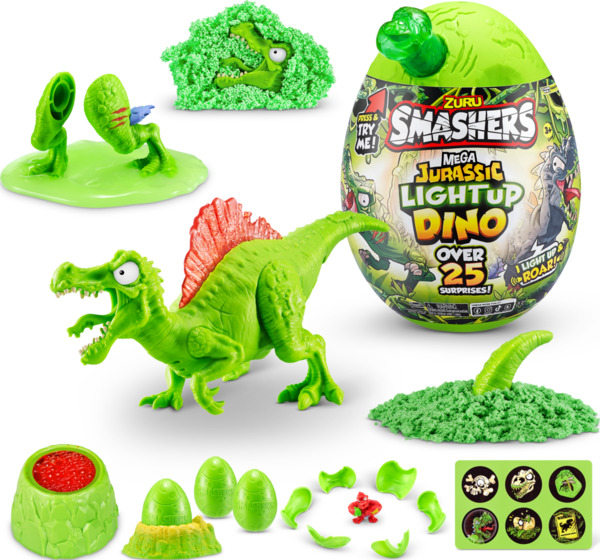 Bild 2 von Zuru Smashers - Jurassic Light Up Dino Ei