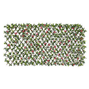 Garden Deluxe Dekozaun Pulmeria grün B/H/L: ca. 100x0,3x200 cm