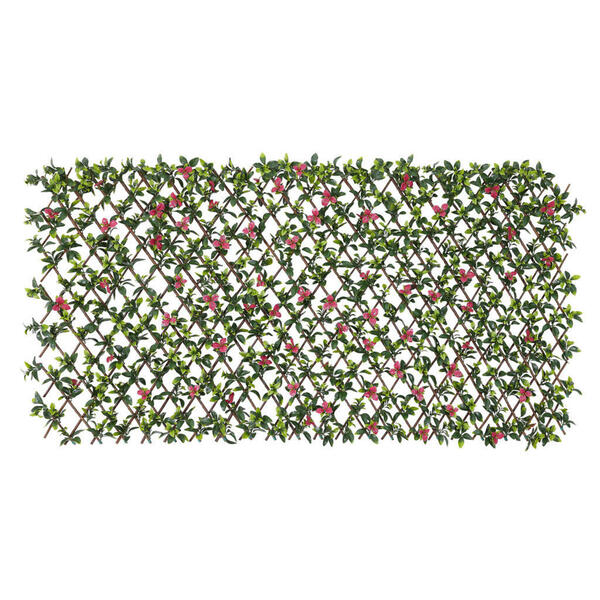Bild 1 von Garden Deluxe Dekozaun Pulmeria grün B/H/L: ca. 100x0,3x200 cm