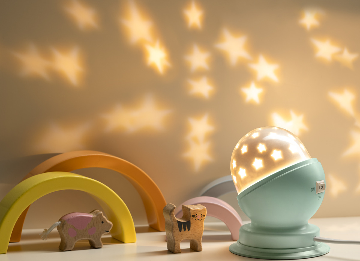 Bild 3 von IDEENWELT Sternenhimmelleuchte mint