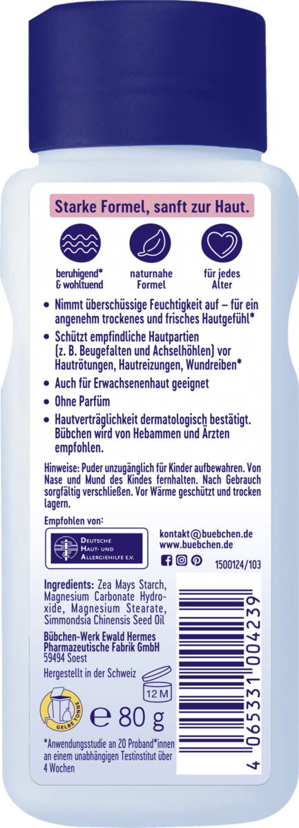 Bild 2 von Bübchen Sos Puder