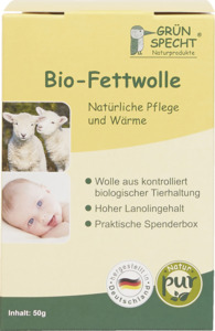 GRÜNSPECHT Bio-Fettwolle 13.98 EUR/100 g
