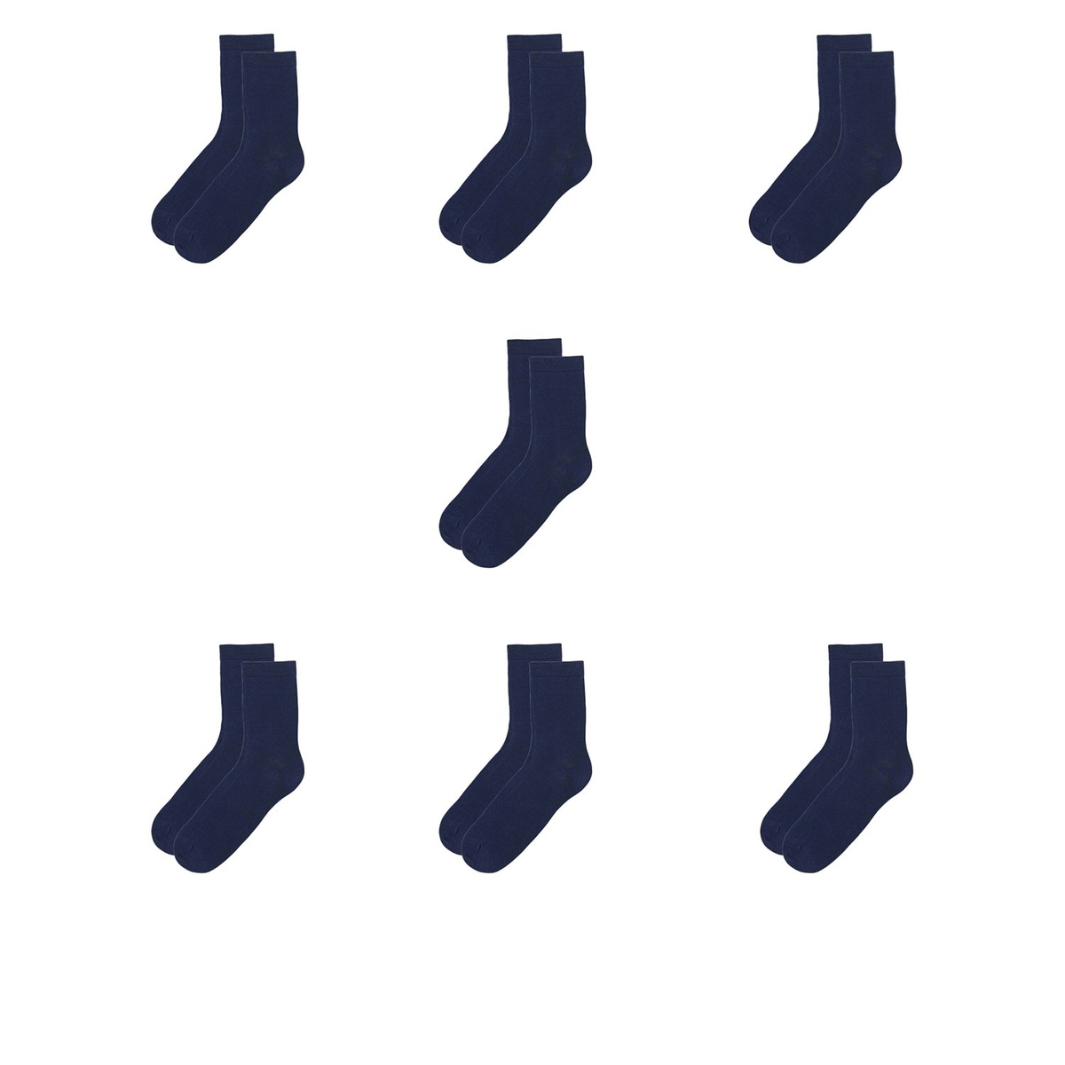 Bild 4 von UP2FASHION Damen und Herren Socken, 7 Paar