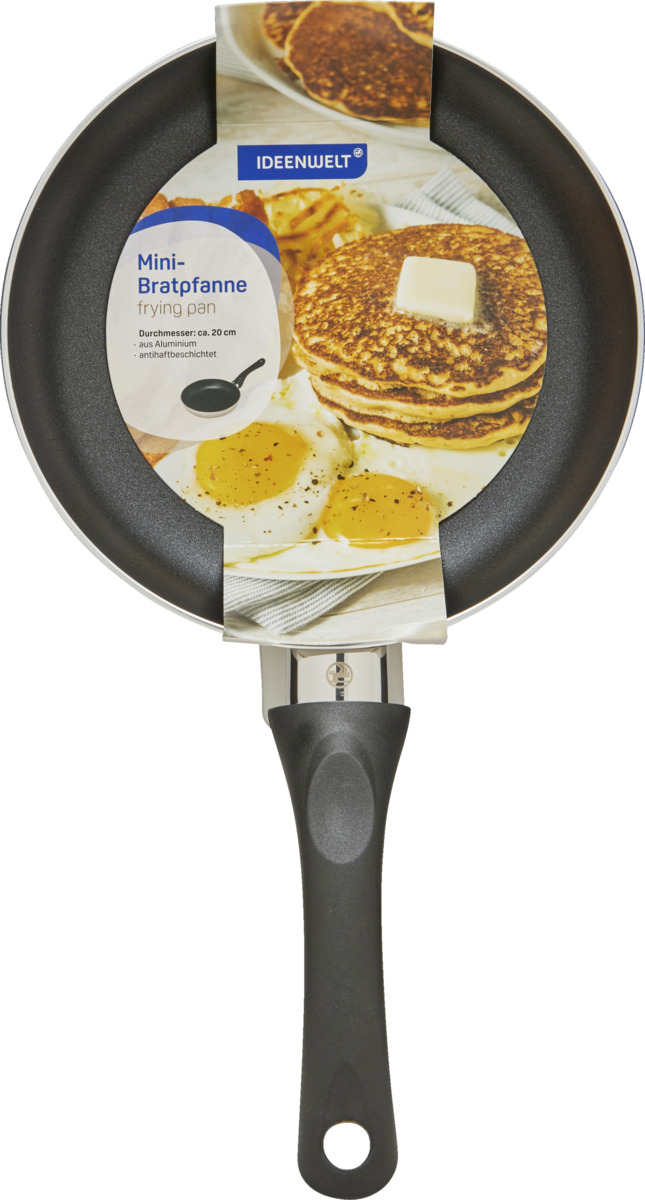 Bild 1 von IDEENWELT Mini-Bratpfanne weiß