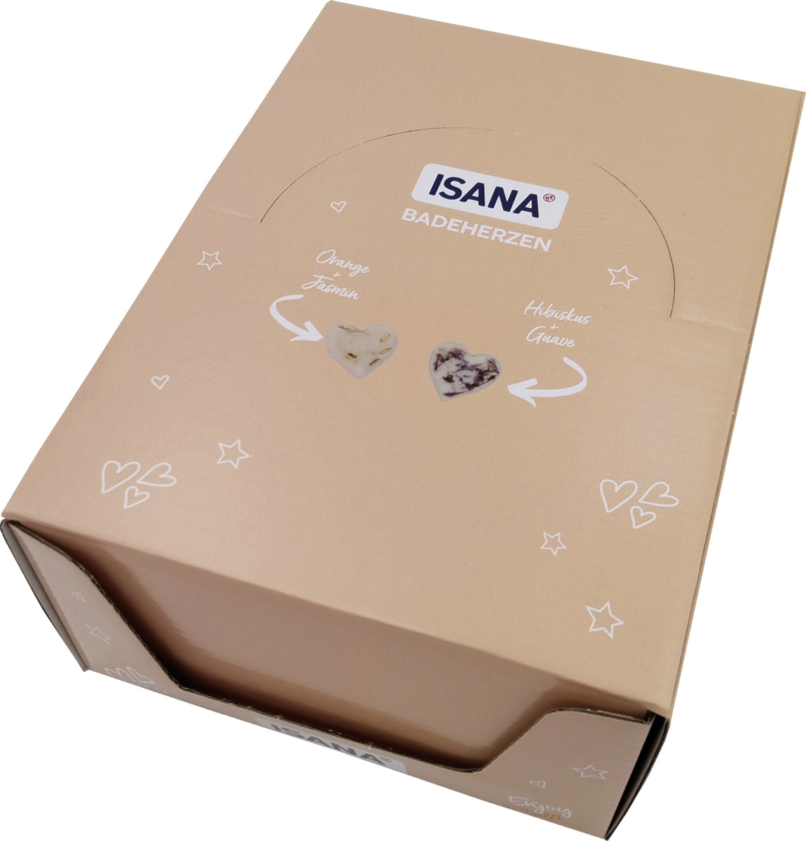 Bild 1 von ISANA Badeherzen Hibiskus & Orange