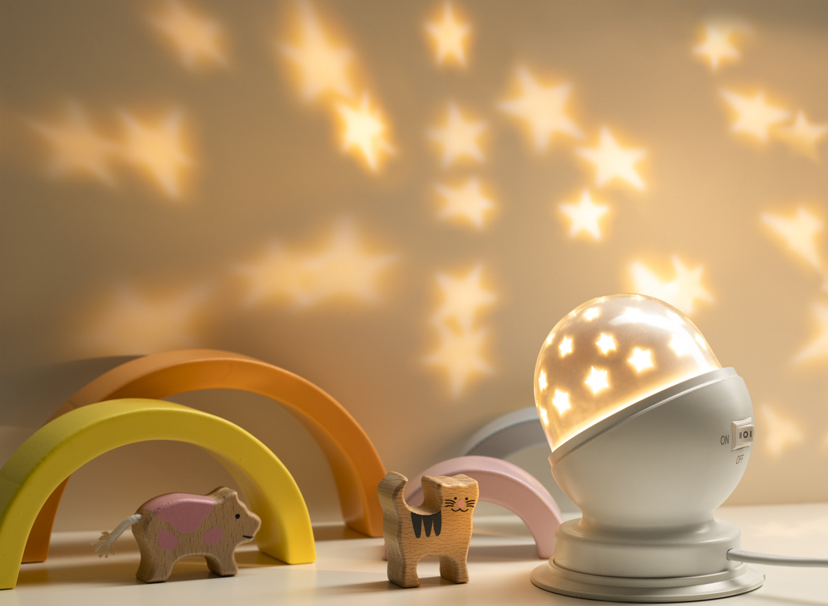 Bild 3 von IDEENWELT Sternenhimmelleuchte weiß