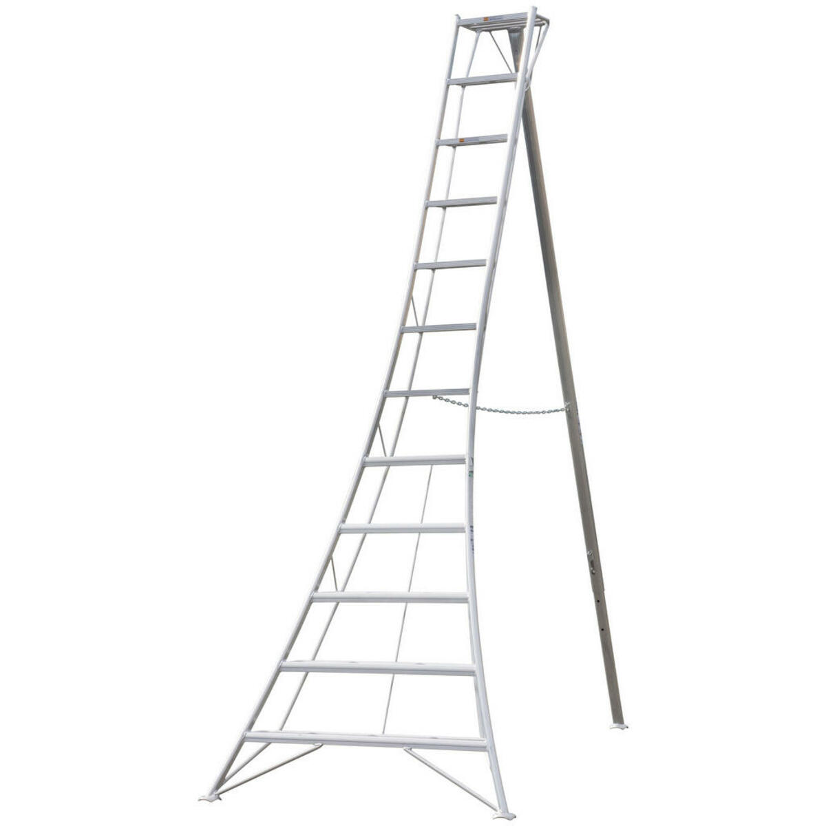 Bild 1 von Niwaki Gartenleiter 3-Holm 3-Holm silber B/H: ca. 125x360 cm