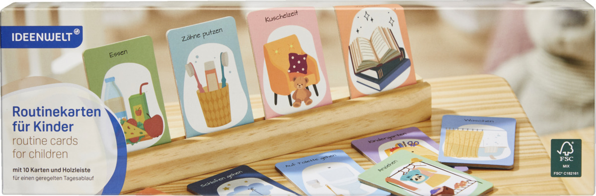 Bild 1 von IDEENWELT Routinekarten für Kinder