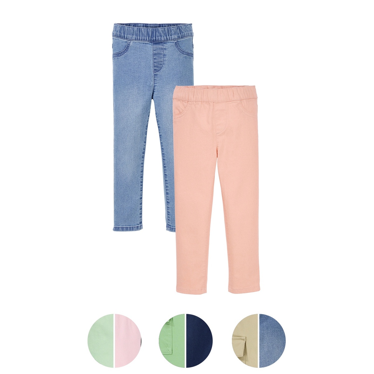 Bild 1 von LILY & DAN Kinder Jeggings oder Jogger, 2er-Set