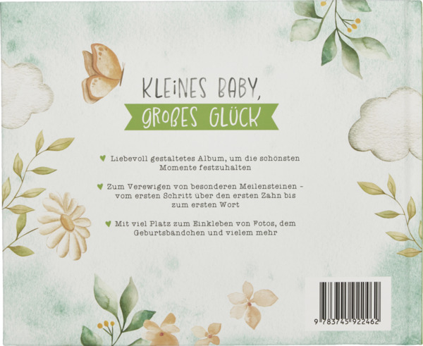 Bild 2 von IDEENWELT Eintragealbum Willkommen mein kleines Wunder