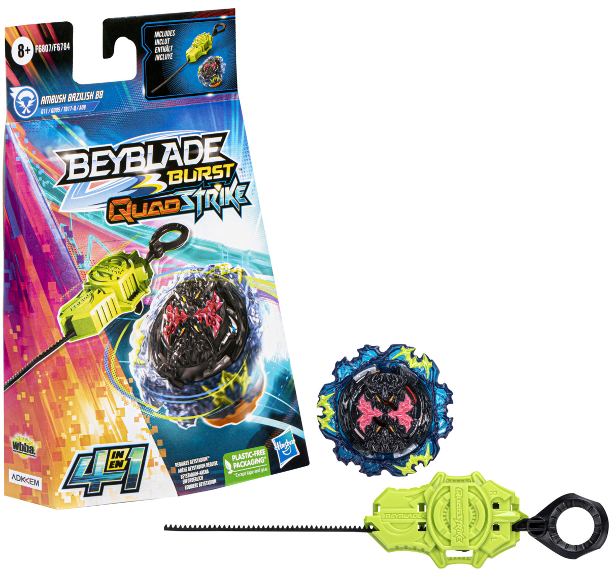 Hasbro Beyblade Burst Quad Strike Starter Pack Von Rossmann F R