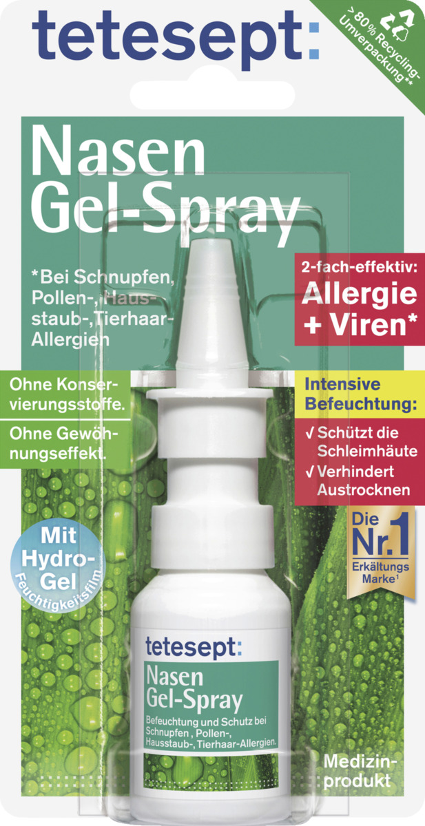 Bild 1 von tetesept Nasen Gel-Spray