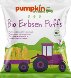 Pumpkin Organics Bio Erbsen Puffs