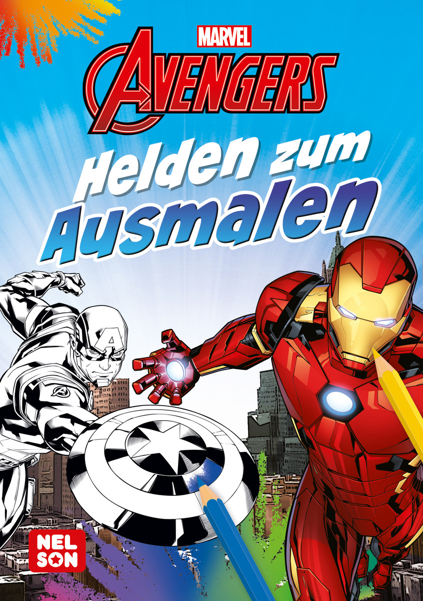 Bild 1 von Carlsen Marvel Avengers Ausmalblock