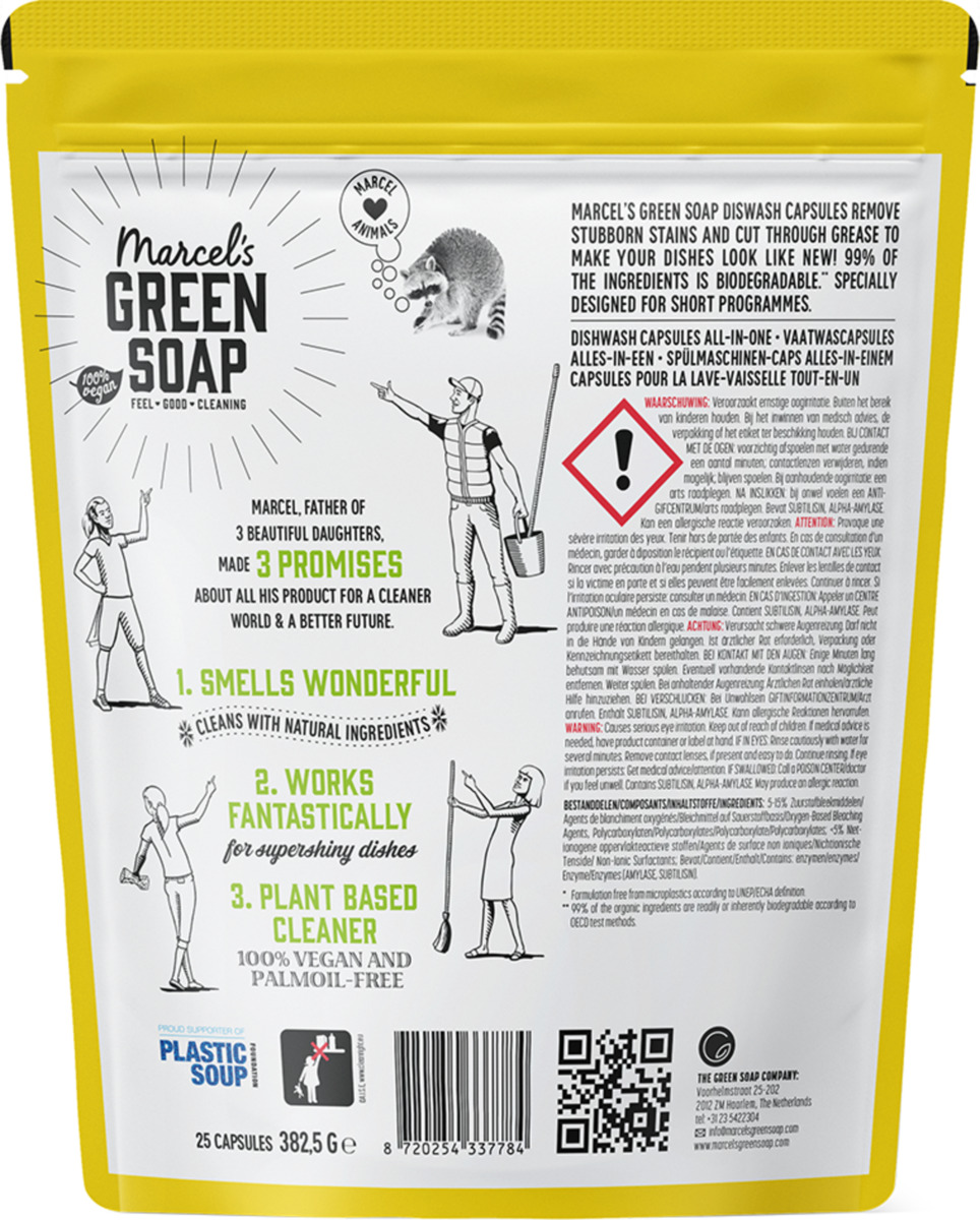 Bild 2 von Marcel's Green Soap All-in-One Spülmaschinentabs 25 WL