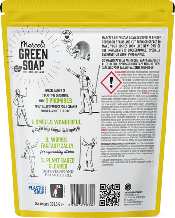 Bild 2 von Marcel's Green Soap All-in-One Spülmaschinentabs 25 WL