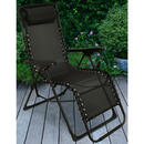 Bild 1 von Relaxsessel schwarz Stahl B/H/L: ca. 63x107x93 cm