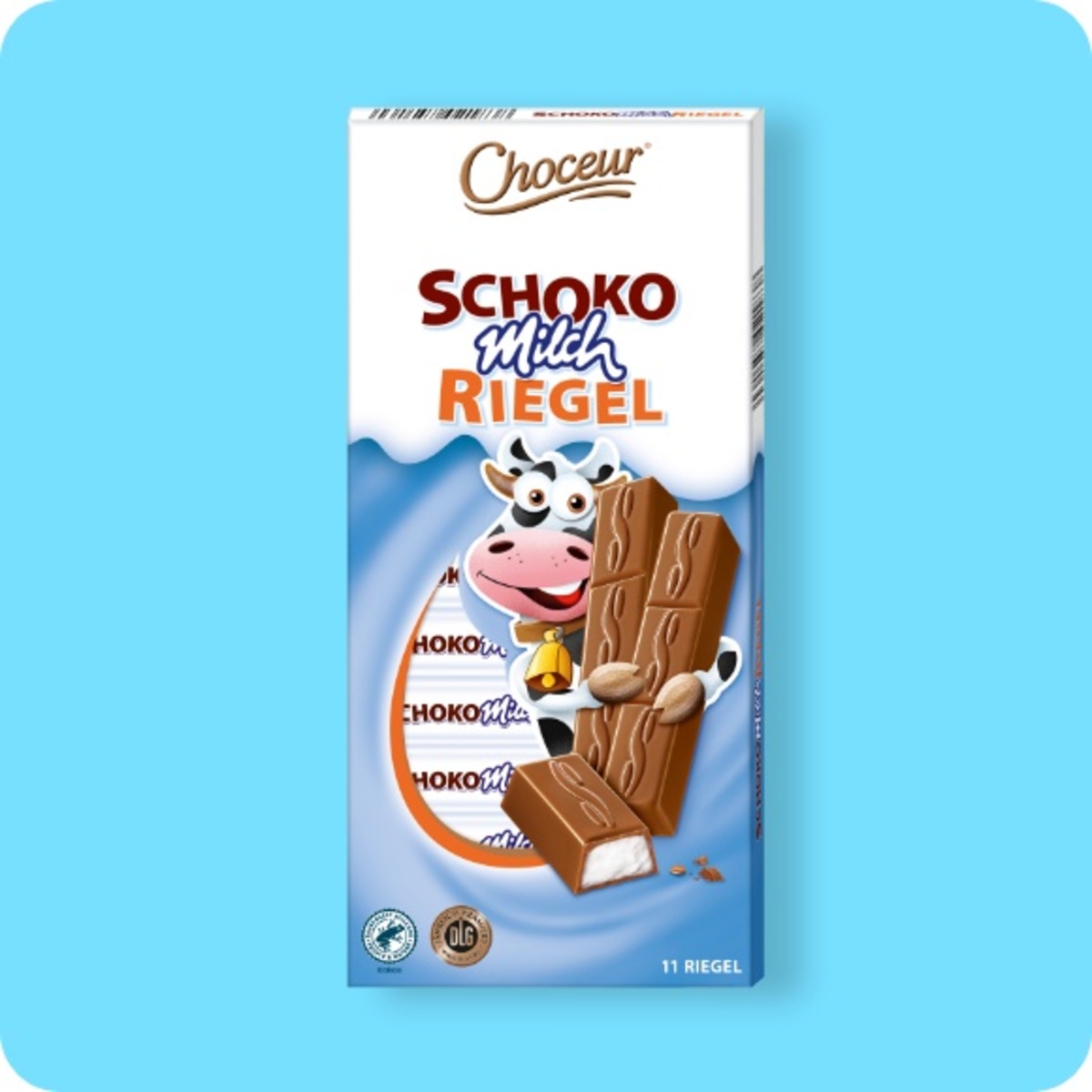 Bild 1 von CHOCEUR Milchriegel, versch. Sorten