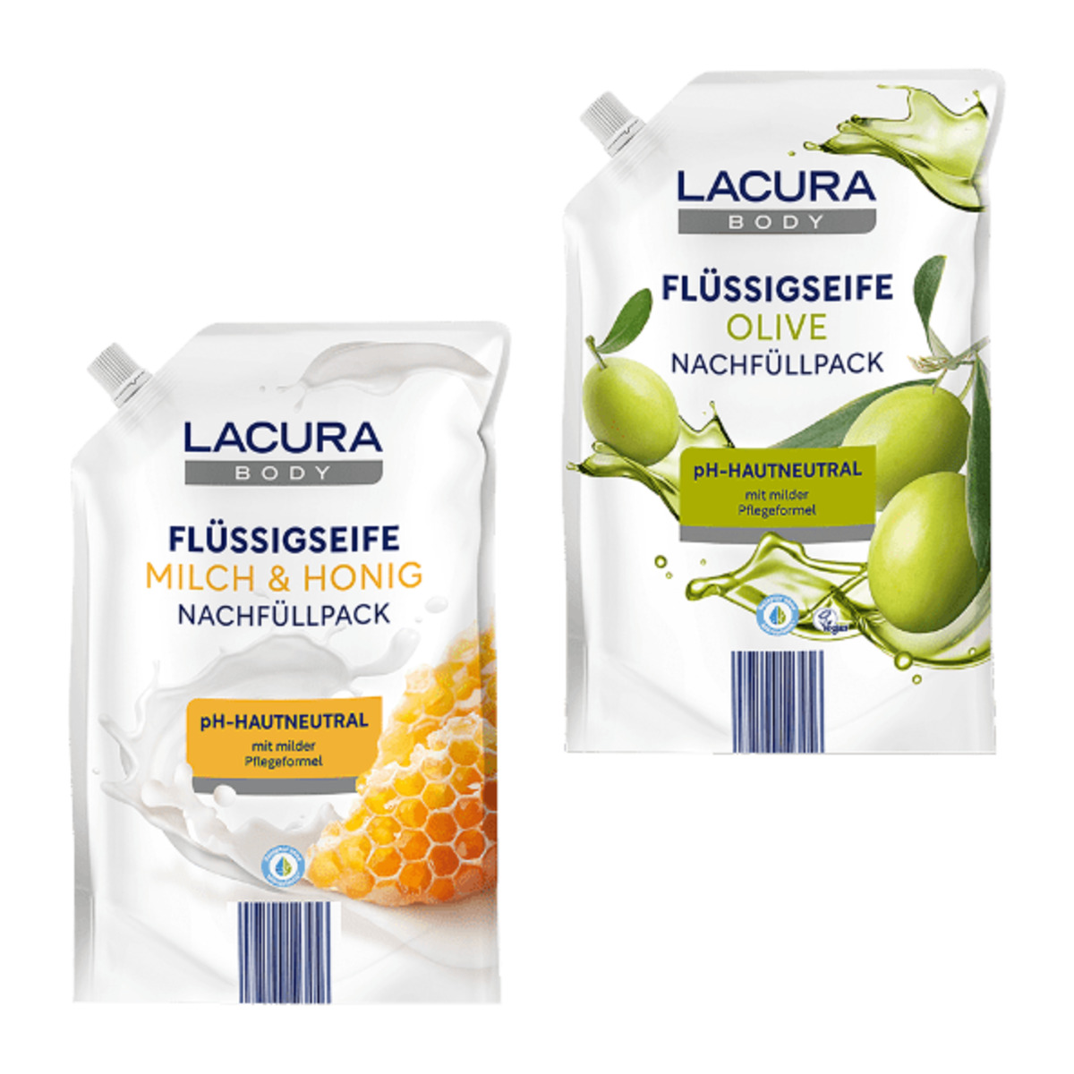 Bild 1 von LACURA Flüssigseife-Nachfüllpack 750ml