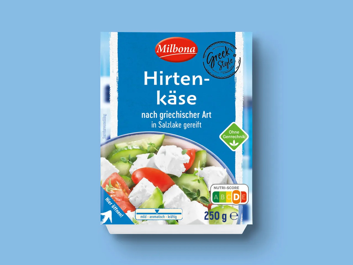 Bild 1 von Milbona Hirtenkäse, 
         250 g