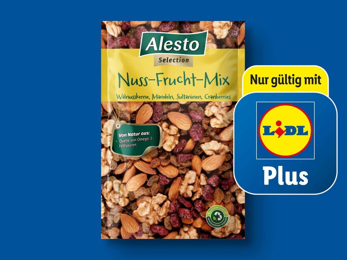 Alesto Selection Nuss-Frucht-Mix, 200 g von Lidl ansehen!