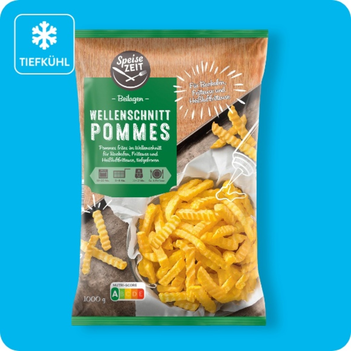 Bild 1 von SPEISEZEIT Wellenschnittpommes