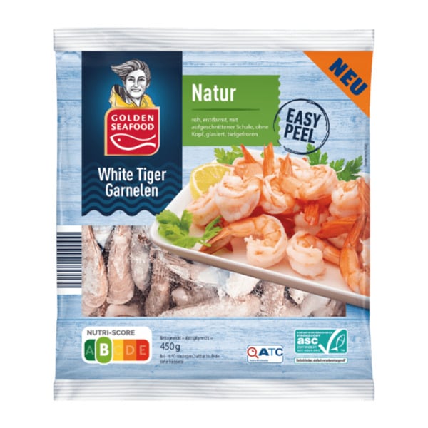 Bild 1 von GOLDEN SEAFOOD White-Tiger-Garnelen 450g