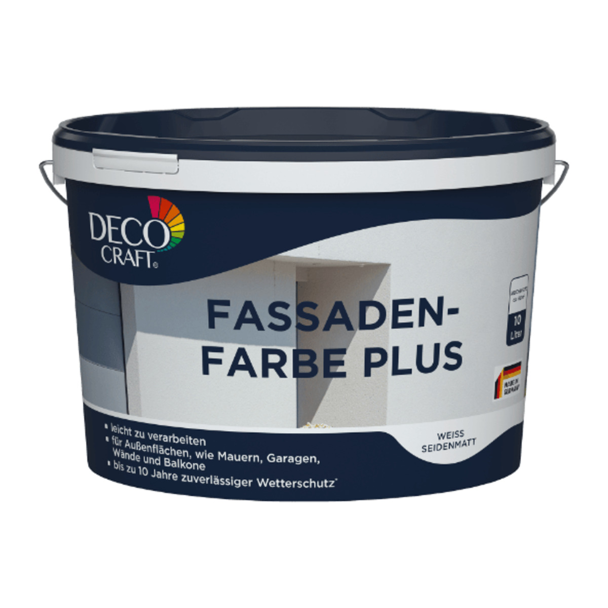 Bild 1 von DECO CRAFT Fassadenfarbe Plus 10L