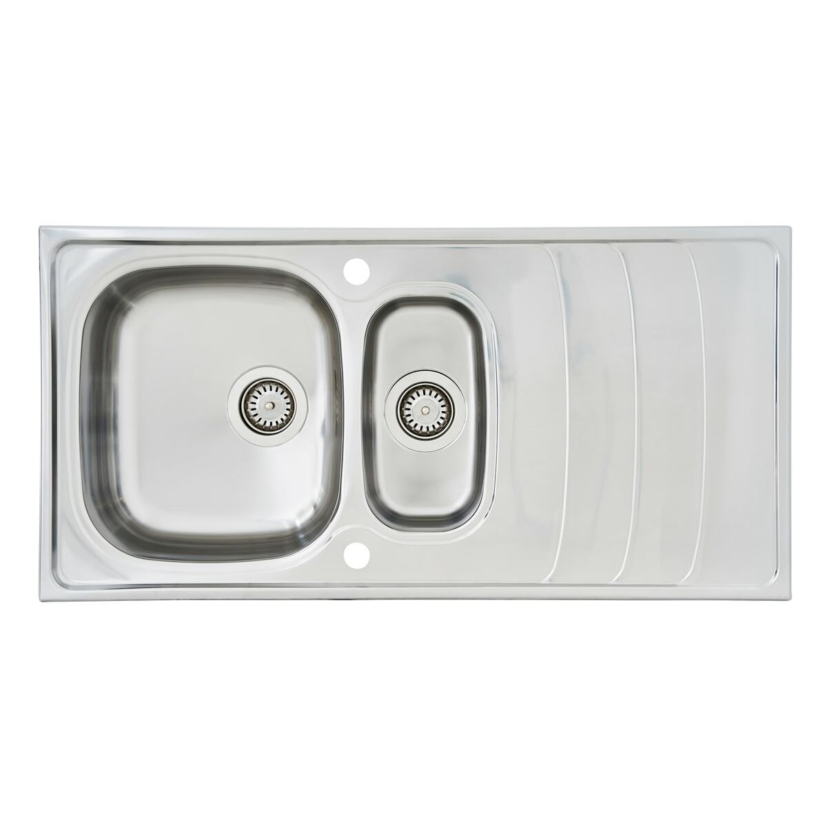 Bild 1 von Respekta Edelstahlspüle Miami 100x50 cm