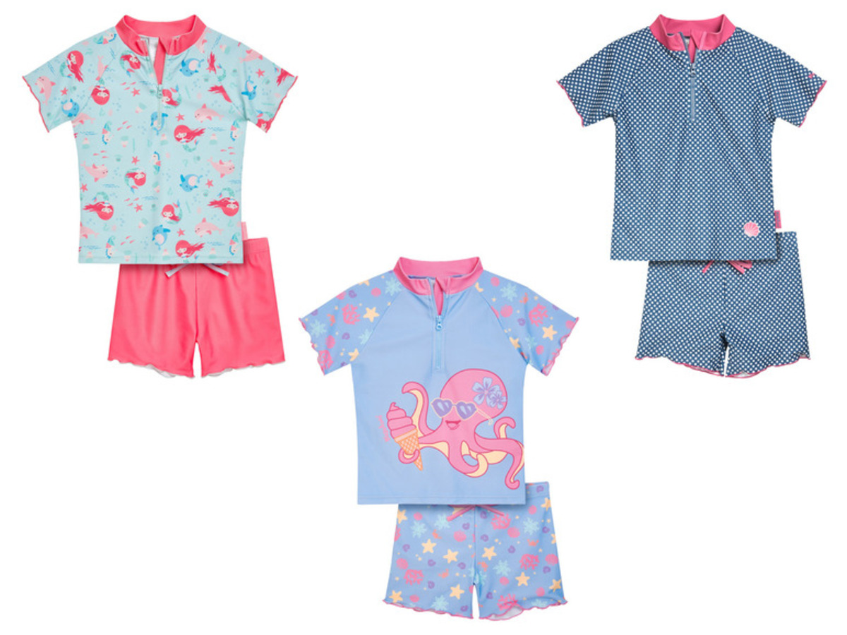 Bild 1 von Playshoes Baby Kleinkinder Mädchen UV-Schutz Bade-Set, Zweiteiler