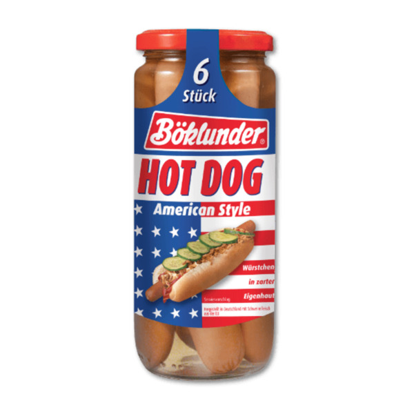 Bild 2 von BÖKLUNDER / GUTFRIED Hot-Dog-Würstchen 550ml