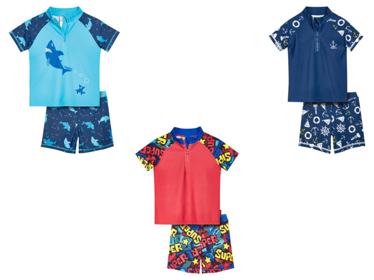 Bild 1 von Playshoes Baby Kleinkind Jungen Badeanzug, zweiteilig