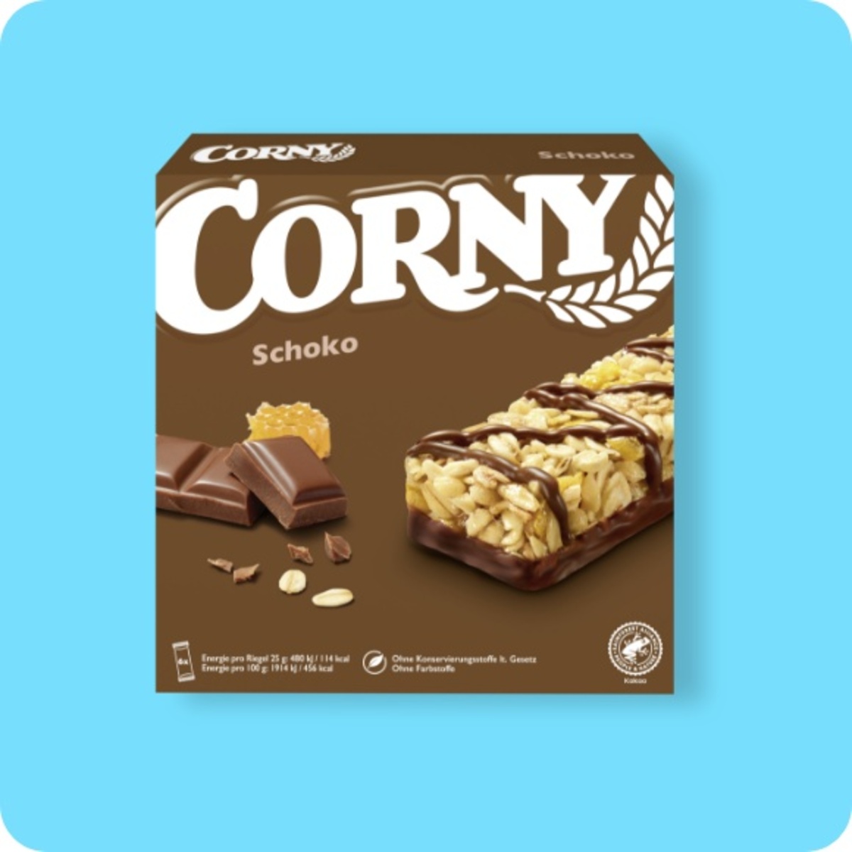 Bild 1 von CORNY Müsliriegel, Schoko oder Schoko-Banane