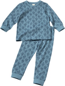 ALANA Schlafanzug mit Roboter-Muster, blau, Gr. 92