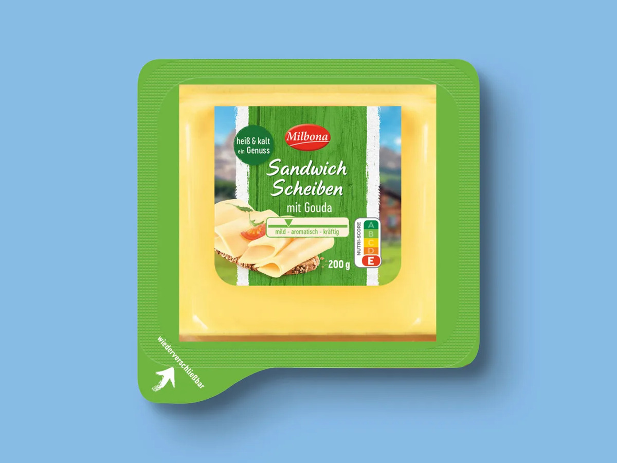 Bild 1 von Milbona Sandwich Scheiben, 
         200 g