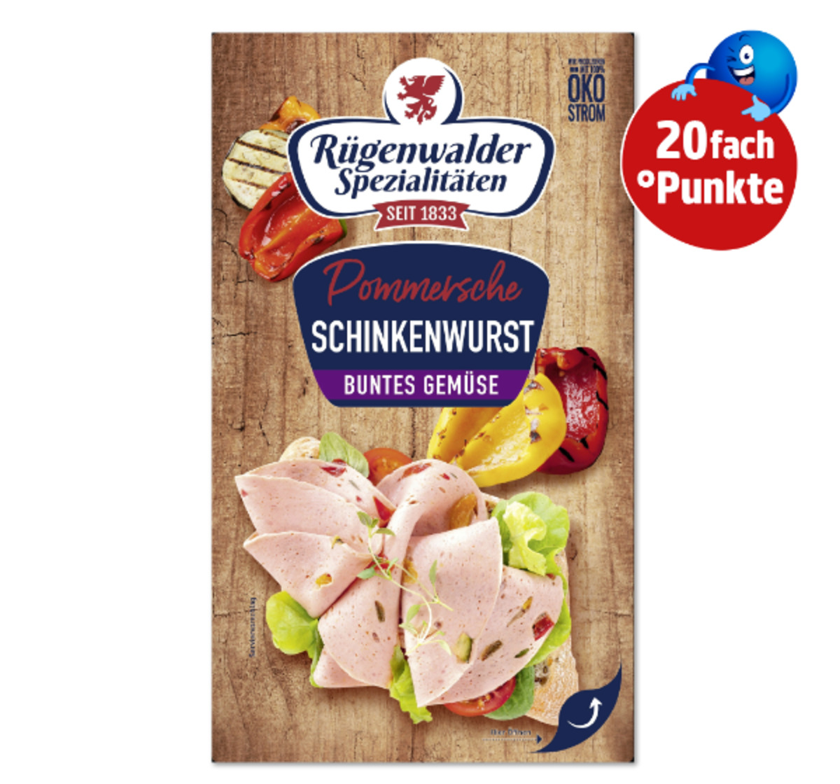 Bild 1 von Rügenwalder Pommersche Schinkenwurst*