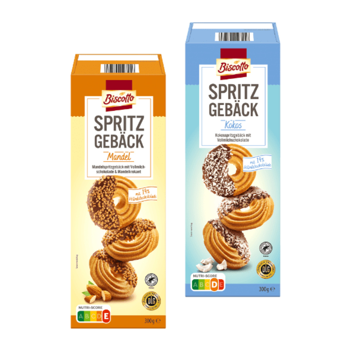Bild 1 von BISCOTTO Spritzgebäck 300g