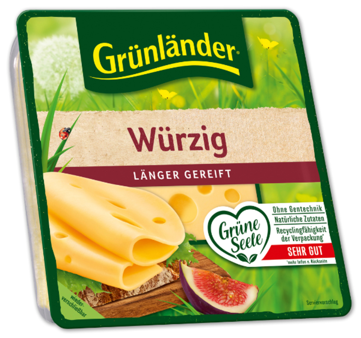 Bild 1 von GRÜNLÄNDER Käsescheiben*