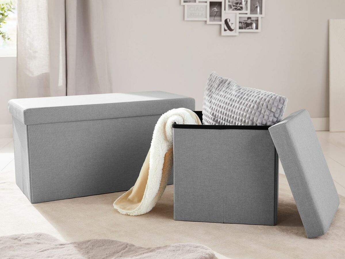 Bild 4 von LIVARNO home Sitzhocker, 
         Stück