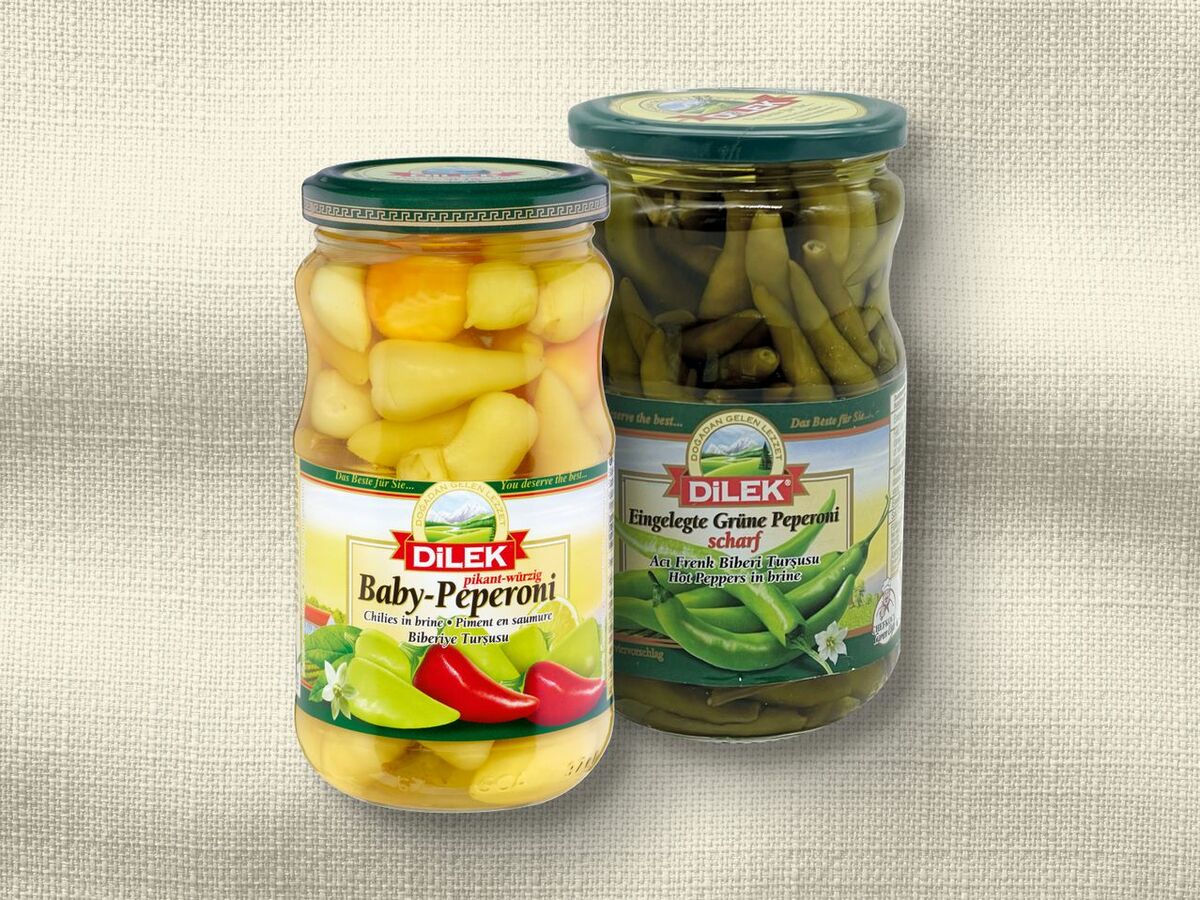 Bild 1 von Dilek Eingelegte Peperoni, 
         350 g