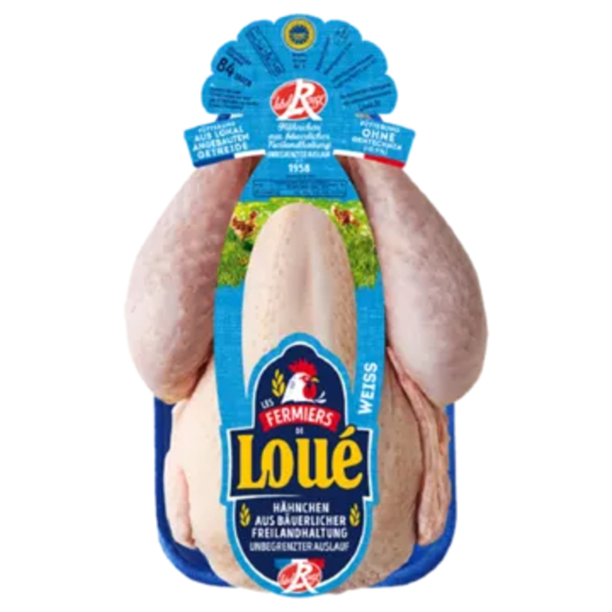 Bild 1 von Label Rouge Französisches frisches Freiland-Hähnchen aus Loué