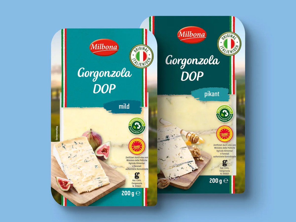 Bild 1 von Milbona Gorgonzola DOP, 
         200 g