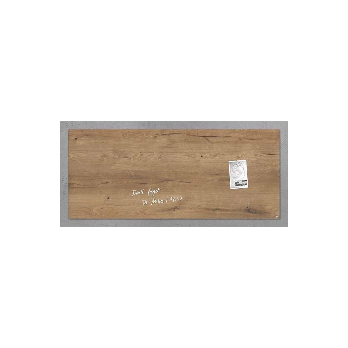 Bild 1 von Sigel Glas Magnetboard Artverum GL247 Pinnwand 130x55cm Glasboard Magnet Tafel