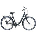 Bild 1 von HAWK City Wave Easy Black Damen 28 Zoll - Leichtes Fahrrad 7 Gang Shimano Nabenschaltung, Felgenbremse & Nabendynamo