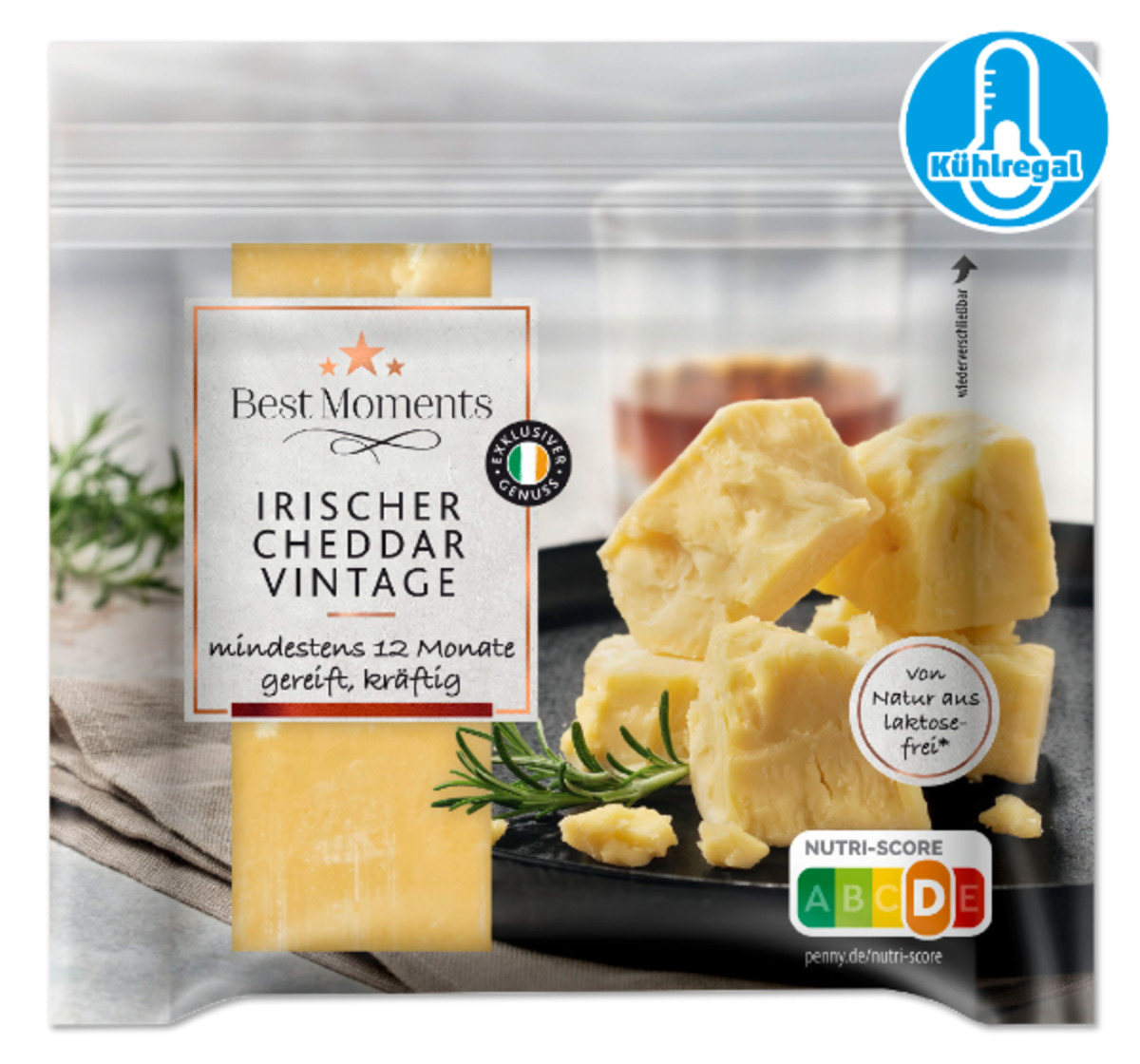 Bild 1 von BEST MOMENTS Irischer Cheddar*
