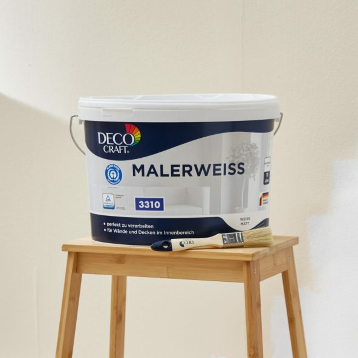 Bild 2 von DECO CRAFT Malerweiß 11L