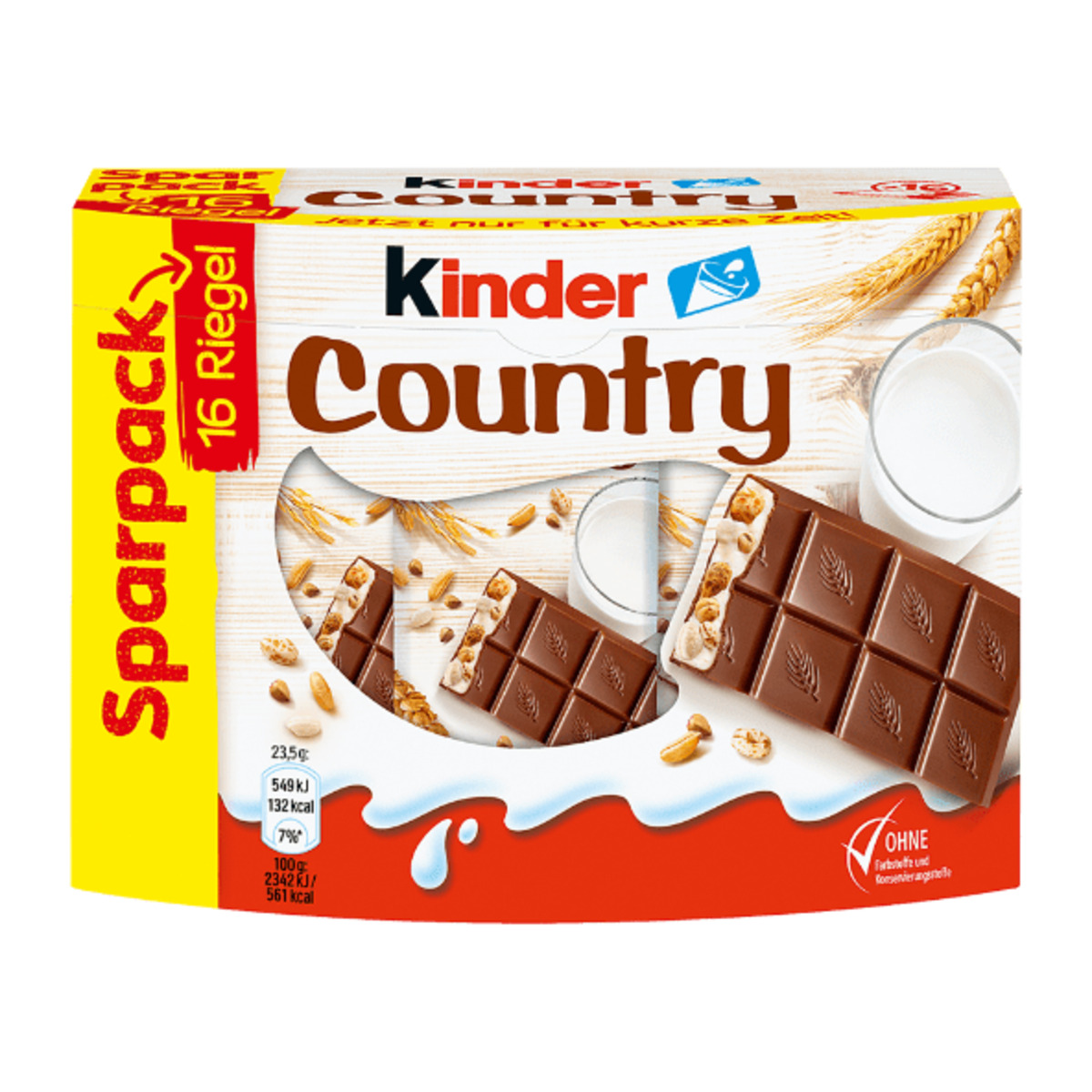 Bild 1 von FERRERO Kinder Country 376g